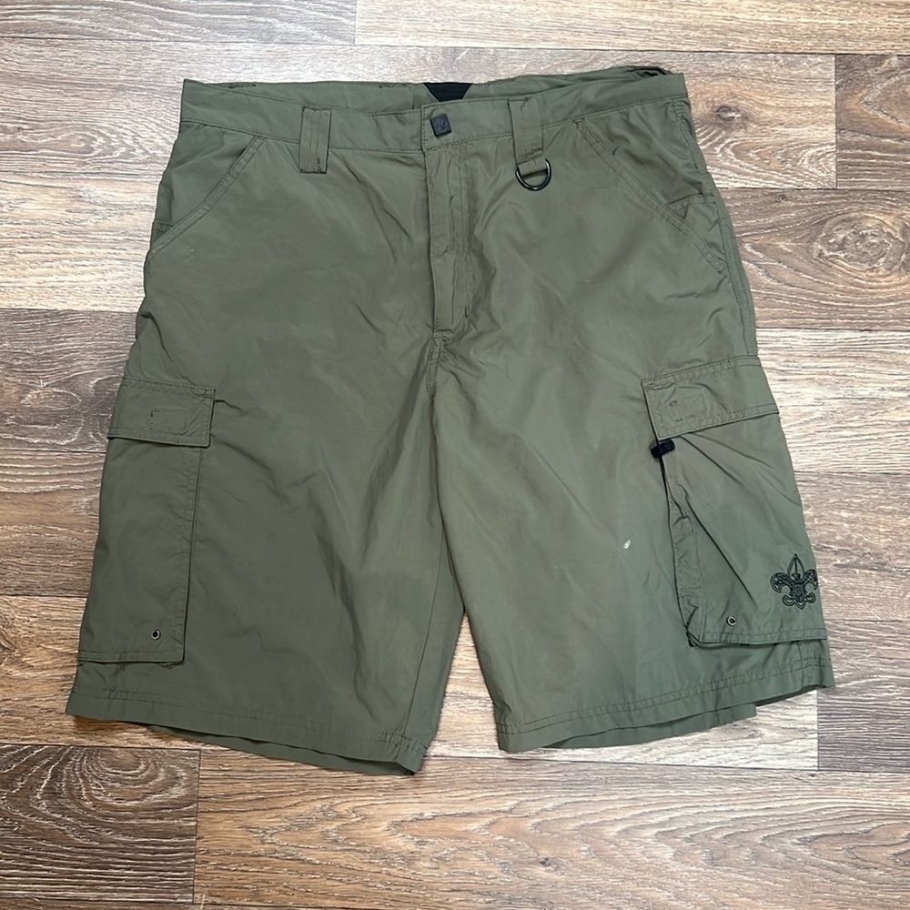 Boy‎ Scouts Of America Men's Cargo Shorts Tactical Outdoor Hiking Uniform Size M
